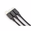 Дата кабель USB 2.0 AM to Lightning + Micro 5P + USB-C 1.0m charge only Digitus (AK-300160-010-S) - Image 4