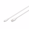 Дата кабель USB 2.0 AM to USB-C 2.0m 60W white Digitus (AK-300340-020-W) - Image 1