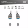 Кабель мультимедийный HDMI M to HDMI M 30m 4K AOC hybrid-fiber black Digitus (AK-330125-300-S) - Image 3