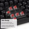 Клавіатура Ajazz AK820 Red Switch USB-C UA Black (AK820-R-B) - Image 11