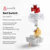 Клавіатура Ajazz AK820 Red Switch USB-C UA Black (AK820-R-B) - Image 10