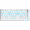 Клавіатура Ajazz AK820 Red Switch USB-C UA White (AK820-R-W) - Image 1
