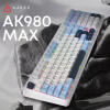 Клавіатура Ajazz AK980 MAX Magnetic Switch USB UA White/Blue (AK980-MAX-M-BWDB) - Image 6