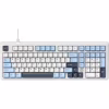 Клавіатура Ajazz AK980 MAX Magnetic Switch USB UA White/Blue (AK980-MAX-M-BWDB) - Image 1