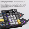Клавіатура Ajazz AK980 V2 Gift Switch V2 Wireless/Bluetooth/USB UA Black/Grey/Yellow (AK980-V2-G-BGY) - Image 11