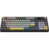 Клавіатура Ajazz AK980 V2 Gift Switch V2 Wireless/Bluetooth/USB UA Black/Grey/Yellow (AK980-V2-G-BGY) - Image 2
