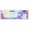 Клавіатура Ajazz AK980 V2 Gift Switch V2 Wireless/Bluetooth/USB UA White/Blue (AK980-V2-G-PWB) - Image 1