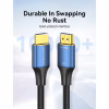 Кабель мультимедийный HDMI M to HDMI M 1.0m 8K60Hz cotton braided blue Vention (ALGLF) - Image 3