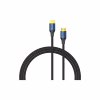 Кабель мультимедийный HDMI M to HDMI M 1.5m 8K60Hz cotton braided blue Vention (ALGLG) - Image 2