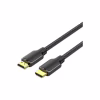 Кабель мультимедийный HDMI M to HDMI M 5.0m 4K60Hz cotton braided black Vention (ALLBJ) - Image 1