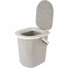 Ведро-туалет Алеана Какао/белая роза 22 л (алн 171096/какао/біла роза) - Image 1