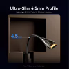 Кабель мультимедійний HDMI M to HDMI M 40.0m 4K60Hz fiber optic zinc alloy black Vention (ALSBV) - Image 6