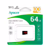 Карта пам'яті Apacer 64GB microSD class 10 UHS-I V10 A1 (AP64GMCSX10UB-RA) - Image 2