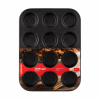 Форма для выпечки Ardesto Gemini, 35х26.5х3см, 12шт, сірий (AR2305G) - Image 3