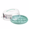 Тортовница Ardesto Tasty baking, 28х14.5см, пластик, блакитний (AR2328TPM) - Image 2