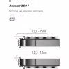 Чехол для мобильного телефона Armorstandart ICON Case OPPO A17 4G Camera cover Black (ARM64847) - Image 6