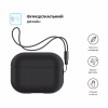 Чохол для навушників Armorstandart Silicone Case with straps для Apple Airpods Pro 2 Black (ARM68608) - Image 2