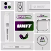 Чехол для мобильного телефона Armorstandart Unit MagSafe Apple iPhone 15 Pro Matte Clear Silver (ARM69349) - Image 5