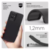Чехол для мобильного телефона Armorstandart Matte Slim Fit Motorola G55 5G Camera cover Black (ARM81199) - Image 3