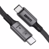 Дата кабель USB-C to USB-C 1.0m USB4 40Gbps 240W 8K60Hz black Armorstandart (ARM81921) - Image 3