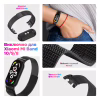 Ремінець до фітнес браслета Armorstandart Milanese Magnetic для Xiaomi Smart Band 10/9/8 Silver (ARM86892) - Image 3