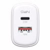 Зарядний пристрій Armorstandart 1xUSB-C PD20W + 1xUSB QC3.0 GaN white (ARM87067) - Image 3