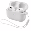 Чехол для наушников Armorstandart Silicone Case для Apple Airpods Pro 3 White (ARM88301) - Image 1