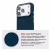 Чехол для мобильного телефона Armorstandart LikeCarbon2 MagCase Apple iPhone 17 Pro Kevlar Dark Blue (ARM88554) - Image 7