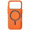 Чехол для мобильного телефона Armorstandart LikeCarbon2 MagCase Apple iPhone 17 Pro Kevlar Orange (ARM88556) - Image 2
