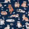 Плед Ardesto Fleece 100% полиэстер, котик, синий 130х160 см (ART0725PB) - Image 4