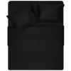 Простирадло Ardesto Mix&Match Premium 100% бавовна, сатин чорний 180х240 см (ART1824FSL) - Image 4
