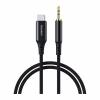 Кабель мультимедійний USB-C to 3.5mm M 1.0m black Choetech (AUX006) - Image 1
