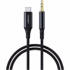 Перехідник USB-C to jack 3.5mm stereo audio (CDLA) 2.0m Choetech (AUX008-BK) - Image 1