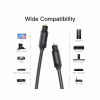 Кабель мультимедийный Optical Toslink 1.5m black Vention (BAEBG) - Image 4