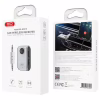 Bluetooth трансмиттер XO BCC15 Bluetooth V5.3 AUX 3.5 мм/Type-C/TF Grey (BCC15.tarnish) - Image 4
