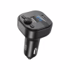 FM модулятор XO BCC18 USB-A OTG/USB-C Black (BCC18.black) - Image 1