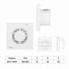 Витяжний вентилятор Ardesto BFO-120W - Image 7
