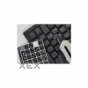 Наклейка на клавіатуру BestKey непрозора чорна, 76, жовтий (BKU13YEL/012) - Image 2