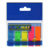 Стікер-закладка Buromax Plastic bookmarks 45x12mm, 5*25шт, neon (BM.2302-98) - Image 1