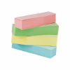 Стікер-закладка Buromax Plastic bookmarks 51x12mm, 4*100шт, rectangles,pastel colors (BM.2306-99) - Image 1