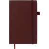 Книга записна Buromax Primo 125x195 мм 96 аркушів в клітинку обкладинка зі штучної шкіри Коричнева (BM.291161-25) - Image 2