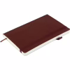 Книга записна Buromax Primo 125x195 мм 96 аркушів в клітинку обкладинка зі штучної шкіри Коричнева (BM.291161-25) - Image 3