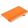 Книга записная Buromax Etalon 125x195 мм 96 листов в линию обложка из искусственной кожи Оранжевая (BM.291260-11) - Image 3