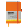 Книга записна Buromax ETALON 95х140, 96 аркушів клітинка помаранчевий (BM.296160-11) - Image 1
