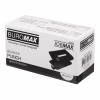 Діркопробивач Buromax пластиковий, до 12 аркушів, 110 х 82 х 65 мм, чорний (BM.4018-01) - Image 3