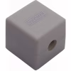 Точилка Buromax CUBE RUBBER TOUCH пластиковий корпус контейнер (BM.4757-1) - Image 2