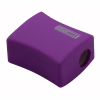 Точилка Buromax ALFA, RUBBER TOUCH з контейнером 2 отвори (BM.4778-1) - Image 3