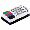 Набір маркерів Buromax JOBMAX Board, SET*4шт+губка (BM.8800-84) - Image 1