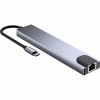 Концентратор Dynamode USB-C 8-in-1 HDMI 4K30Hz + 1xRJ45 + 1xUSB 3.0 + 1xUSB 2.0 + 1xUSB-C PD (BYL-2017L) - Image 3