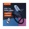 Кабель мультимедійний USB-C to HDMI M 3.0m V1.4 4K30Hz Cabletime (CA915378) - Image 3